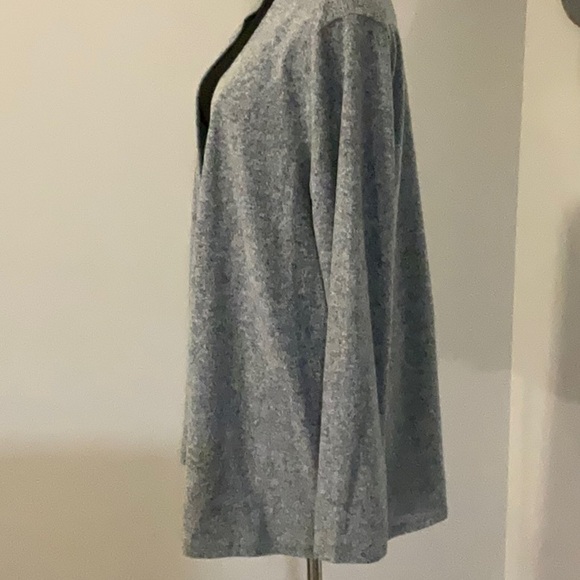 Cardigan Sweater “Tea Please” Cozy Open-Front Sweater - EUC - Size Large - Picture 3 of 7